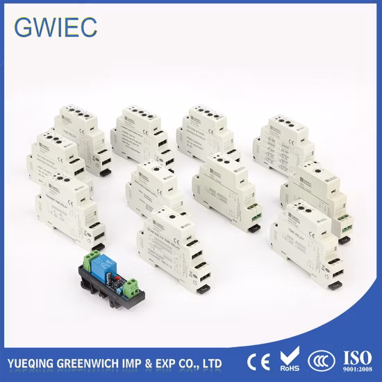 16A Medium Power Timer AC DC 12V Dpdt Time Delay Relay Factory