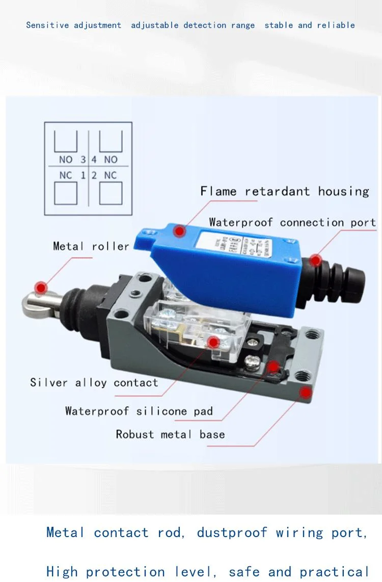 Travel Machine Tool Limit Contact Roller Sensor