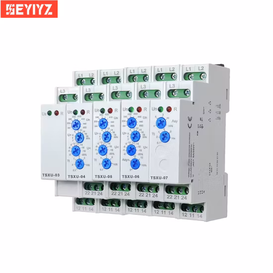 Hhd11-D Adjustable Over/Under Voltage Protection with Time Delay Protection Relay with Phase Lost Phase Sequence Protection Multi-Function Relay